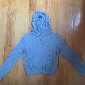 Gray sweatshirt